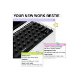 tippy type keyboard cover - mac