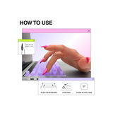 tippy type keyboard cover - mac
