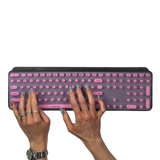 tippy type keyboard cover - logitech mx keys s