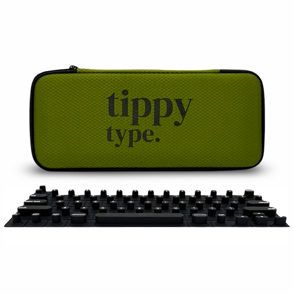 tippy type® Long Nail Keyboard Cover for Apple - Black - Faire