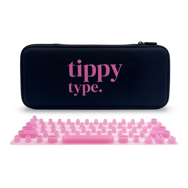 tippy type® Long Nail Keyboard Cover for Apple - Pink - Faire