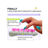 STICKYTIPS™ keyboard stickers for long nails - hearts